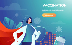 医疗医生病毒疫苗矢量