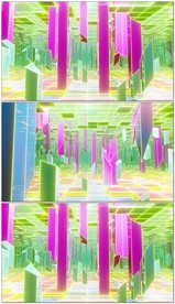 全息几何学舞台循环led视频