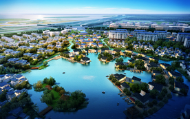 旅游度假酒店规划效果图