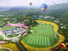 度假旅游景观设计效果图