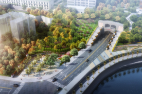 绿化广场景观设计效果图