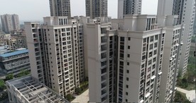 精品楼盘航拍4K高清视频素材