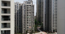 精品楼盘航拍4K高清视频素材