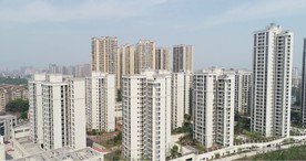 精品楼盘航拍4K高清视频素材