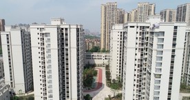 精品楼盘航拍4K高清视频素材