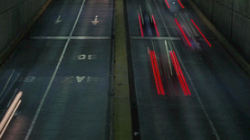 城市汽车延时拍摄视频