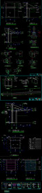钢结构雨篷结构施工图