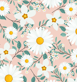 小花盛开花纹背景图案