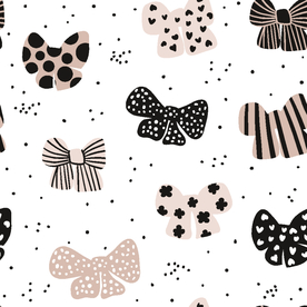 卡通 蝴蝶结 点子