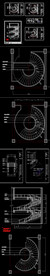 酒吧旋转楼梯CAD图纸