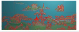 山水精雕图