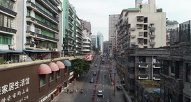 金沙江大桥航拍素材