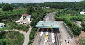 高速公路航拍视频素材