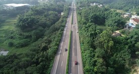 高速公路航拍视频素材