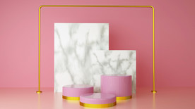 C4D电商场景背景