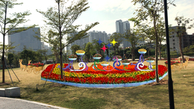 摆花设计效果图