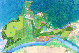 生态园景观设计平面图