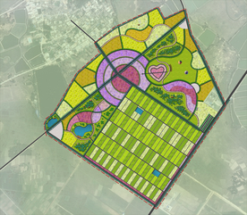 花海景观平面图