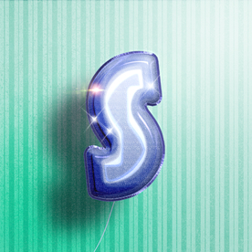 气球字体样式 智能气球字体