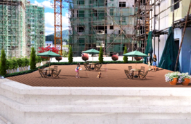 露台景观设计效果图