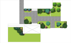 植物绿化景观设计平面图