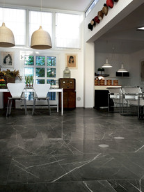 岩板瓷砖空间效果图 经典