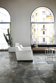 岩板瓷砖空间效果图 永恒