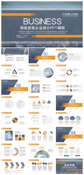 商务会议汇报项目介绍PPT