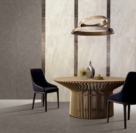 仿古砖瓷砖空间效果图