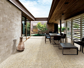 仿古砖瓷砖空间效果图