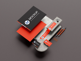 企业高端文化vi样机