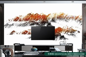 简约电视背景墙