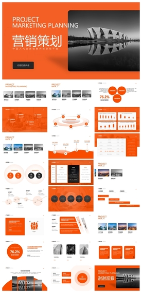 商务会议汇报项目介绍PPT
