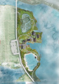 滨水公园景观设计平面图