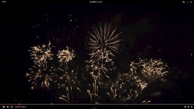过年春节庆祝烟花礼花4K视频