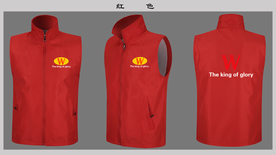 马甲工装效果logo贴图样机图