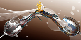 高脚杯玄关 一帆风顺