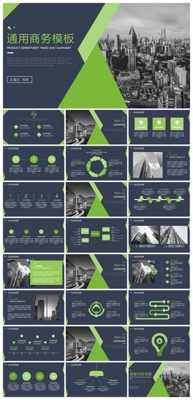 商务会议汇报项目介绍PPT