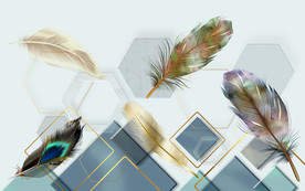 大气 北欧背景墙 TIF分层