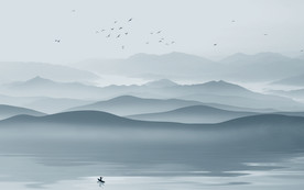 轻奢大气新山水画 TIF分层