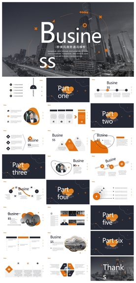 商务会议汇报项目介绍PPT