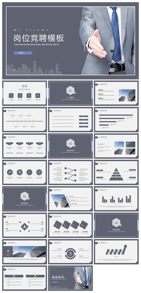 商务会议汇报项目介绍PPT