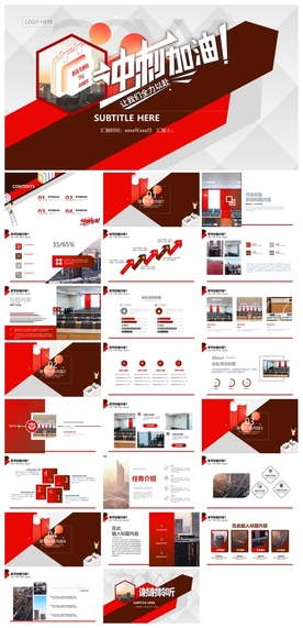 商务会议汇报项目介绍PPT