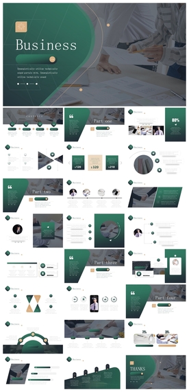 商务会议汇报项目介绍PPT
