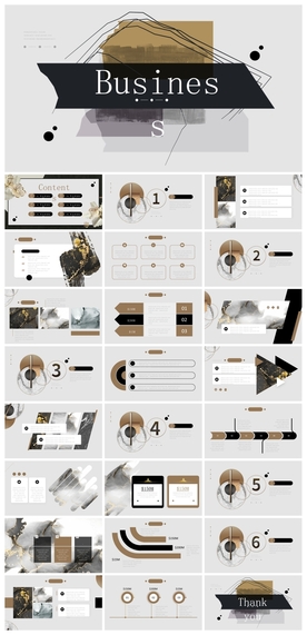 中国风鎏金大气PPT