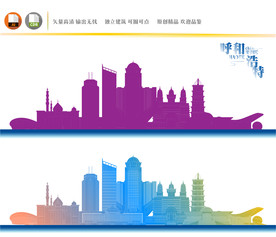 呼和浩特地标建筑