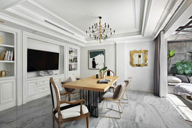 岩板瓷砖空间效果图