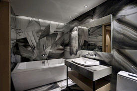 岩板瓷砖空间效果图