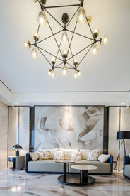 岩板瓷砖空间效果图