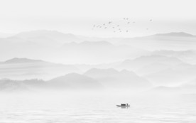 新中式山水画